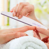 3 PCS Nail Files Double Sided Moon Dust Nail Files100/180 Grit Nails Emery Board