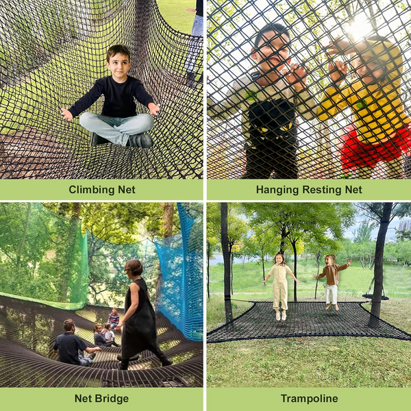 2*3m Kid Playground Play Safety Net Outdoor Climbing Cargo Net Children Backyard