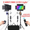 LED RGB Video Light Photo Studio Lamp Photography Panel Lighting w/1.6M Stand
