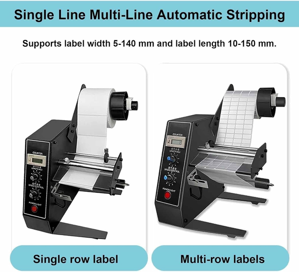 Automatic Label Dispenser Separator Sticker Label Remover Logistics Labeler AU
