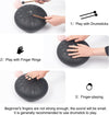 Rain Drum Steel Tongue Drum 12inch 15 Notes Musical Instruments Handpan Drum