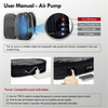 Vacuum Seal Travel Backpack 60L Exapandable Air Compression Built-in Pump