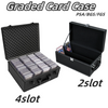Graded Card Slab Carrying Case Slotted Storage Fits PSA/BGS/FGS Trading Sports