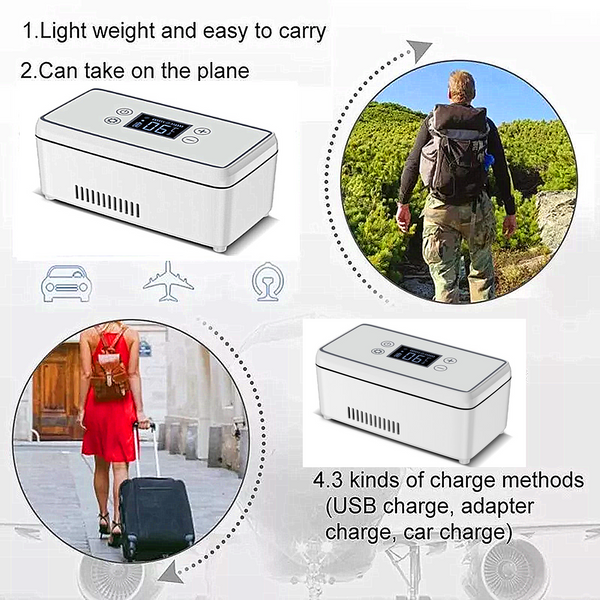Diabetic Pocket Pill Protector Insulin Cooling Case Medicla Cooler Travel Case
