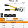 Hydraulic copper pipe crimper Stainless Steel Tube Fittings Crimping Tool 10T