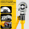 Hydraulic copper pipe crimper Stainless Steel Tube Fittings Crimping Tool 10T