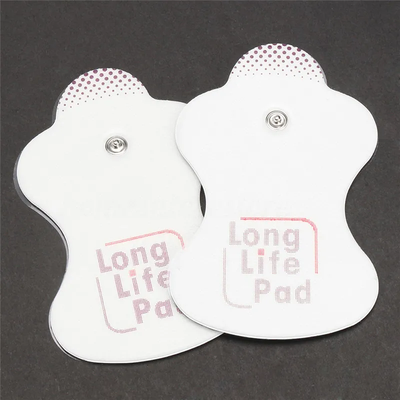 4pcs Self-Adhesive Tens Pads Long Life Electrode Replacement For Omron Elepuls