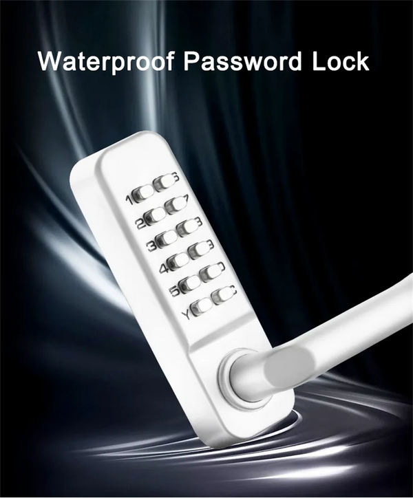 Double-Sided Password Lock Mechanical Door Lock Digital Keyless Door Lock AU