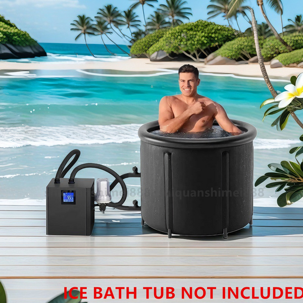 Ice Bath Water Chiller for Cold Plunge Tubs 1/3 HP Upgraded Cold Plunge Chiller