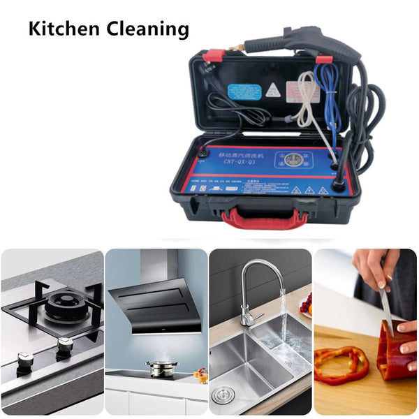 6 Gear Commercial & Home Steam Cleaner High Pressure Multi-Use Cleaning Machine
