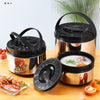 Stainless Steel Hot Cold Food Insulated Casserole Hot Pot Set of 3 (2.5L,5L,8L)