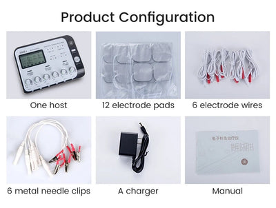6 Output Electronic Acupuncture Stimulator Machine Body Relax Massager Device