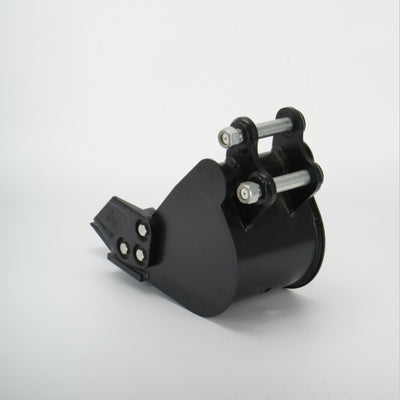200mm Narrow Digging Bucket For Mini Excavators 7.87in Trenching Attachment