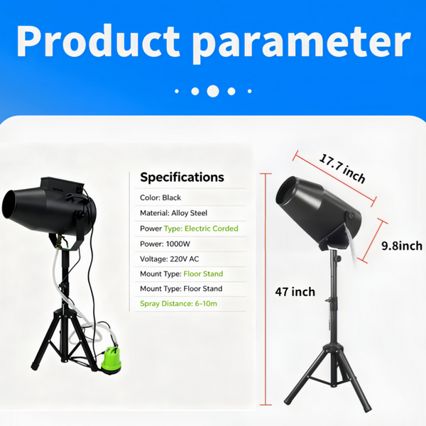 1000W Foam Machine Party Foam Cannon Machine Foam Party Machine Pool Foam Effect