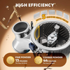 2000W Industrial Auto Continuous Hammer Grain Mill Grinder Herb Grinder 20Kg/h
