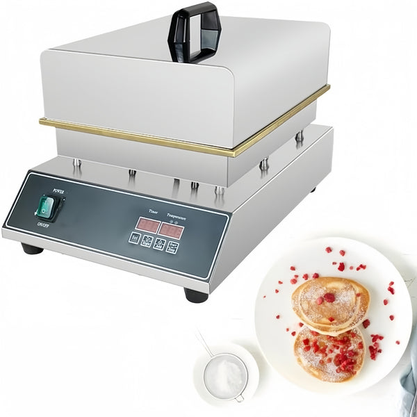1500W Electric Souffle Machine Pancakes Maker Machine Digital Display French AU
