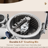 2000W Industrial Auto Continuous Hammer Grain Mill Grinder Herb Grinder 20Kg/h