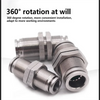 Connectors Fittings PM Air Tube 6mm Push Hose Connector Quick Release Pneumatic