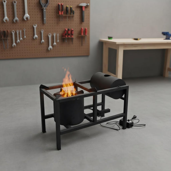 Waste Oil Burner Heater Oil Stove Outdoor Cooking Efficient Heating Furnace 12V