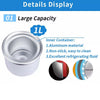 1L Automatic Small Soft Ice Cream Cones Maker Household DIY Ice Cream Roll Maker