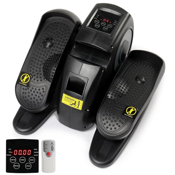 Under Desk Elliptical Machine Electric Seated Leg Foot Pedal Exerciser w/Remote