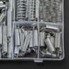 200pcs Small Spring Assortment Compression Extension Spring Metal Tension Spring