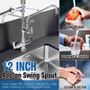 47" Commercial Pre-Rinse Sprayer High Pressure Washing Kitchen Sink Faucet AU