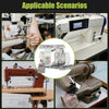 Industrial Brushless Sewing Machine Servo Motor & Controller 750W 200-6500RPM