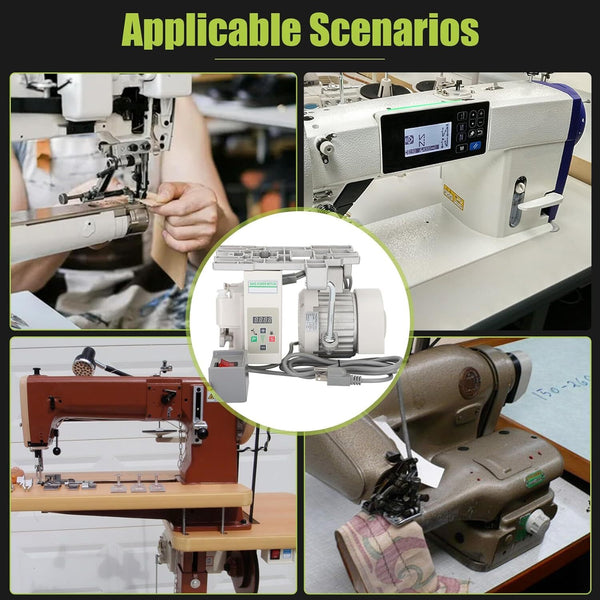 Industrial Brushless Sewing Machine Servo Motor & Controller 750W 200-6500RPM