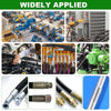 Hydraulic Hose Crimper w/8 Sets Dies Handheld High Pressure Hose Crimping Tool