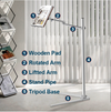 Book Stand for Reading Hands-Free Holder for Laptop Tablet Rotated and Liftted