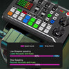 Podcast Studio Equipment Kit F998 Live Sound Card Audio Mixer w/ Mic 3m Earphone