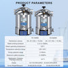 24L Autoclave High Pressure Steam Sterilizer with Timer And LCD Digital Display