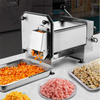 Electric Vegetable Fruit Dicer Commercial Cube Cutting Machine Stainless Steel