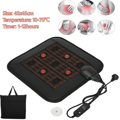 PEMF Infrared Therapy Pad Heating Therapy Pad Crystal Mat Body Pain Relief Relax