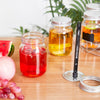 9Pcs Canning Pot Set Water Bath Canner Stainless Steel with Glass Lid 21.5 Quart