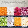 6 in1 Electric Vegetable Dicer Commercial Stainless Steel Slicer Machine Chopper