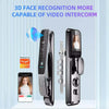Smart Door Lock 3D Face Recognition w/ Video Doorbell Camera WiFi Fingerprint