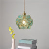 Pendant Light Vintage Light Fixtures With Glass Lampshade Modern Chandelier Lamp