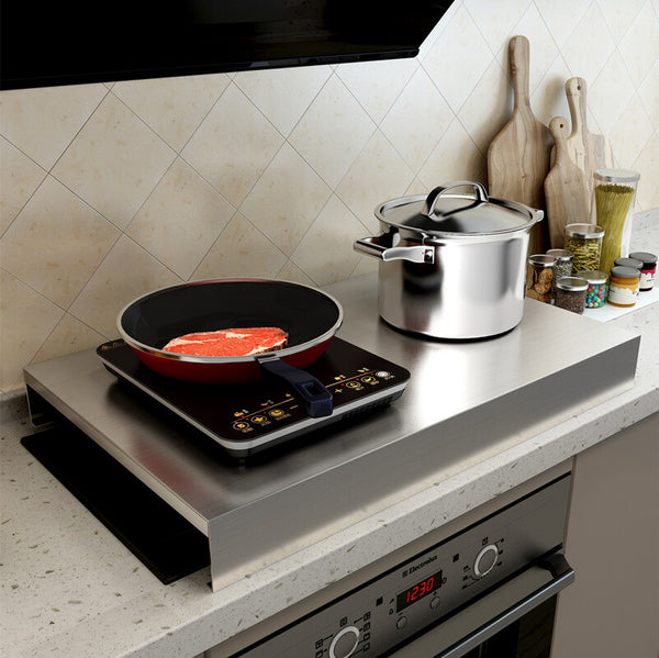 Gas Stove Top Covers Wood/Stainless Steel Noodle Board Stove Cover For Gas Stove