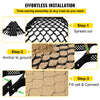 9x17ft Geo Cell Honeycomb Soil Retainer Gravel Grid for Pathway Yard Landscaping
