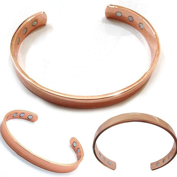 Copper Bracelet Magnetic Healing Bio Therapy Arthritis Pain Relief Bangle