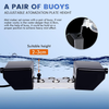 Ultrasonic Mist Maker 6 Head Pond Fogger with 250W Power Supply for Pond Garden
