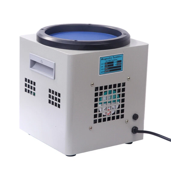 Magnetic Tumbler Polishing Machine Jewelry Polisher w/200g Pins Surface Polisher