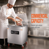 Heavy Duty Full Automatic Chamber Vacuum Sealer Machine Dry Wet Food Packing