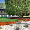 Steel Landscape Edging 5x Garden Border Lawn Edging for Tree Ring Yard & Pathway