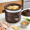 Slow Cooker 3.5L Electric Stew Pot Ceramic Inner for Soup Porridge Healthy Cook