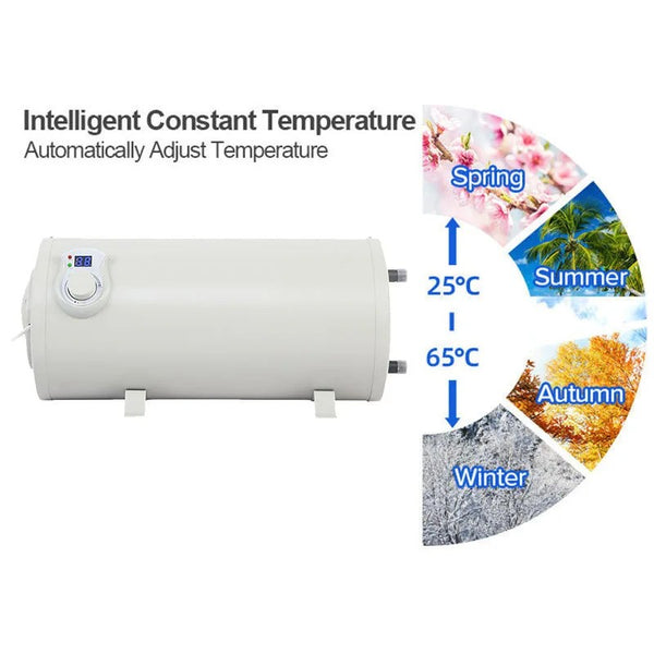 10L Electric HOT Water 12V DC Storage Unit Heater Caravan RV Motorhome