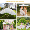 33 Inches Paper Umbrellas for Weddings DIY Painting Craft Decorative Umbrellas