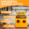 Sandblasting Cabinet Benchtop Sand Blasting Cabinet Sand Blaster Abrasive Gun
